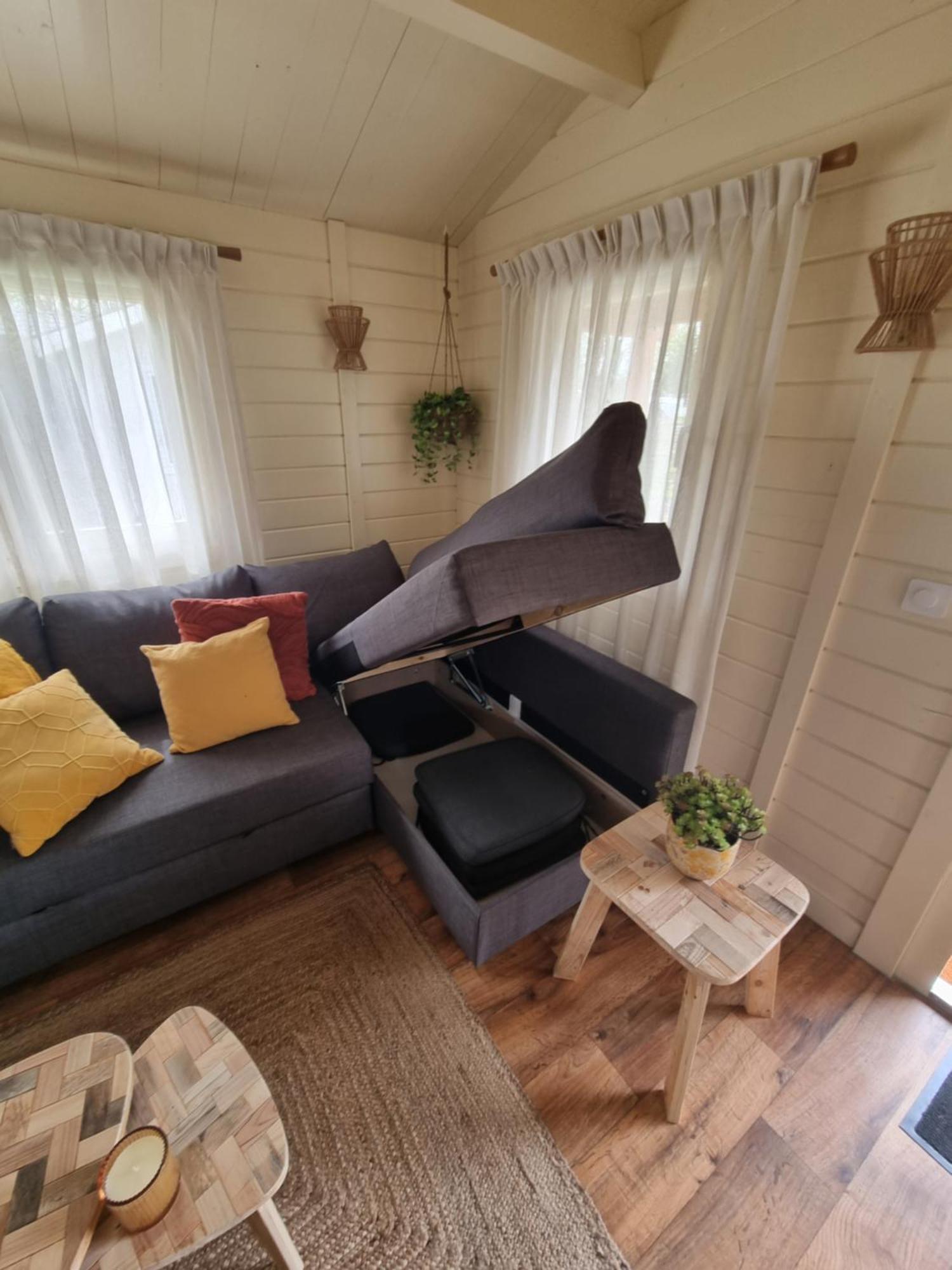 Nieuw - Luxe Blokhut Chalet In Bosrijke Omgeving Anloo Esterno foto