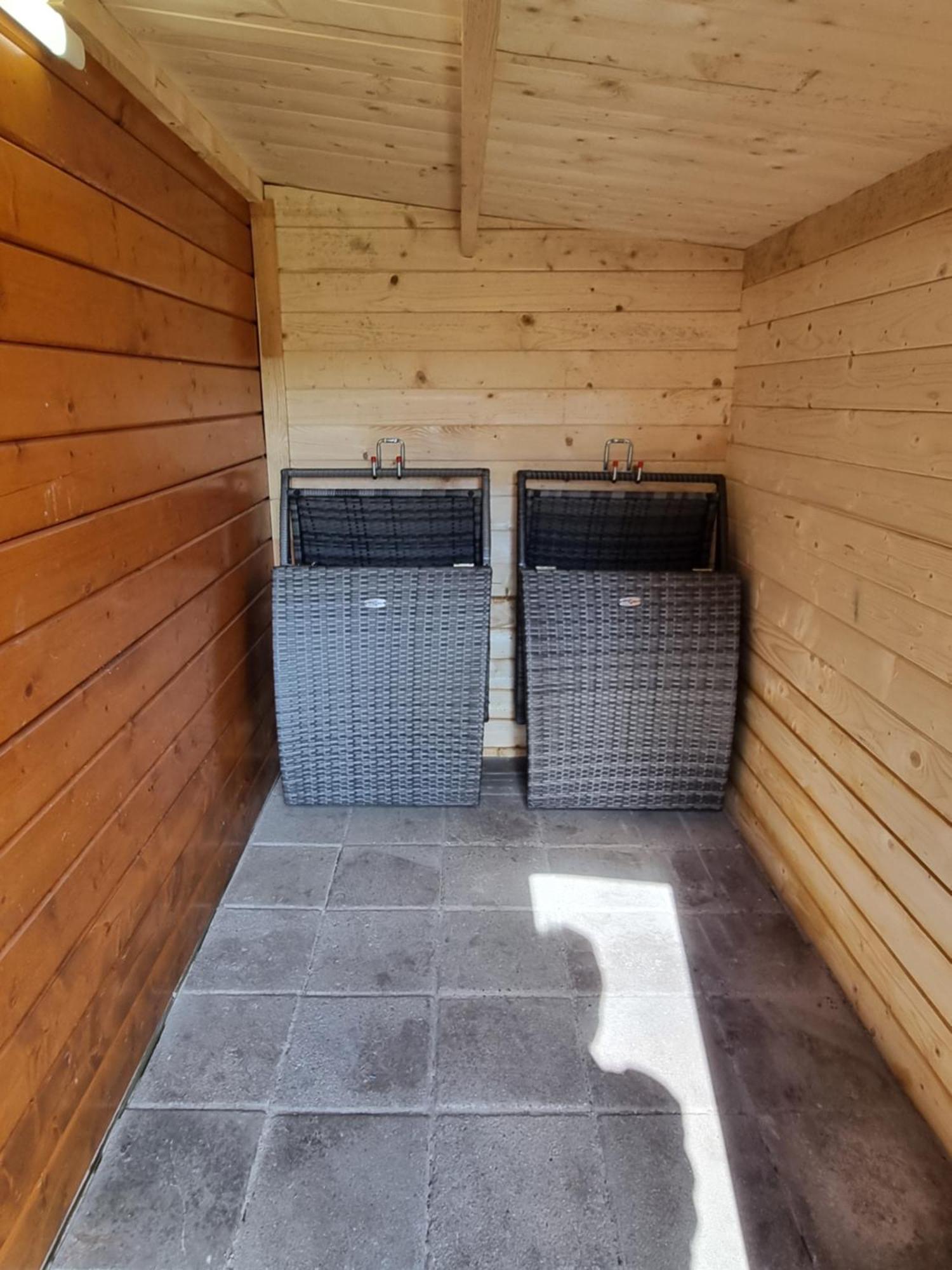 Nieuw - Luxe Blokhut Chalet In Bosrijke Omgeving Anloo Esterno foto